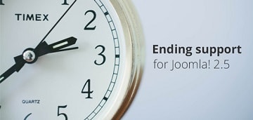 Ending support for Joomla 2.5 components